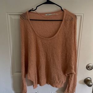 Kimichi blue urban outfitters soft peach light sweater
